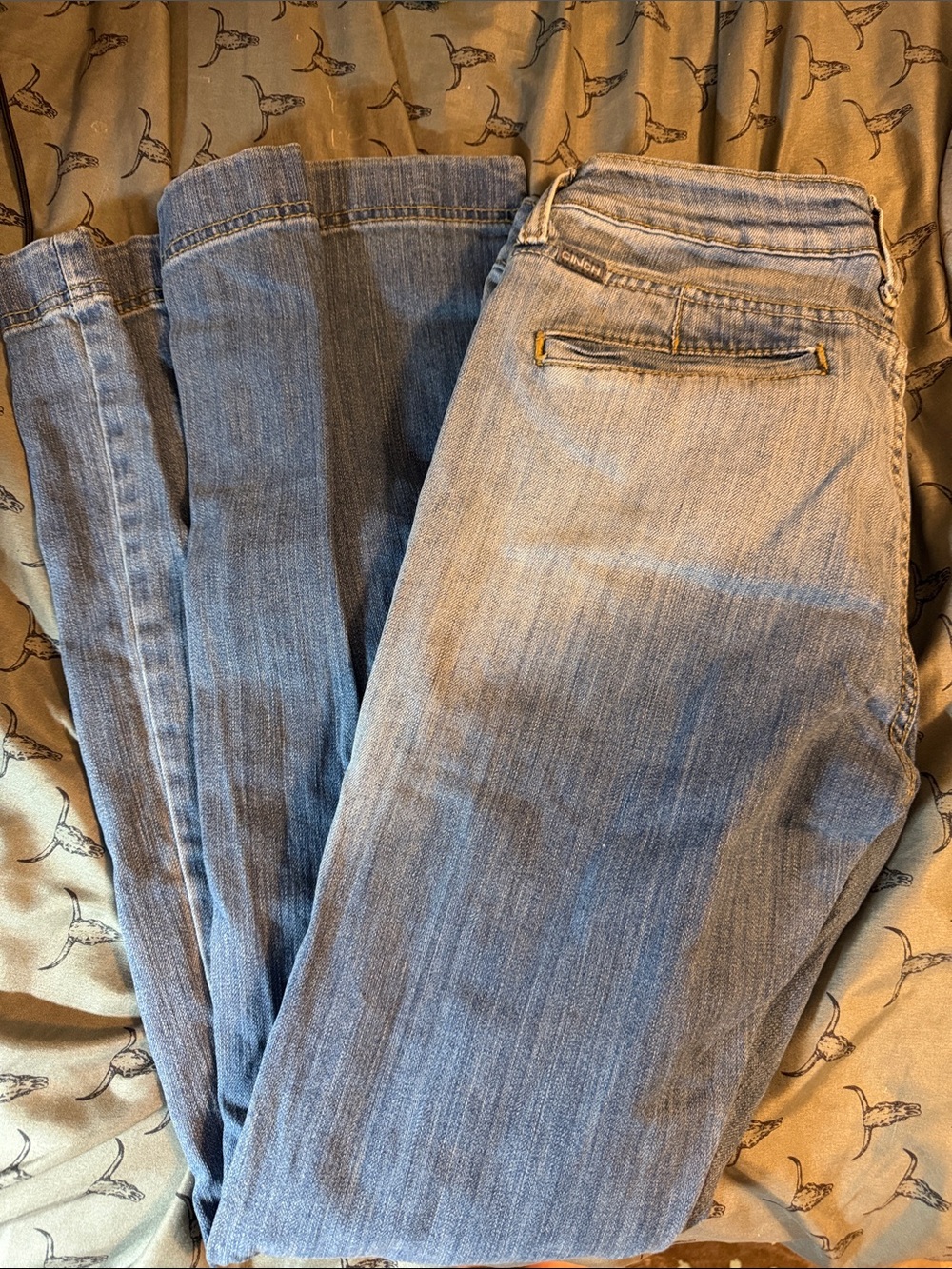 Cinch Straight Leg Women's Jeans - Light Blue Wash
